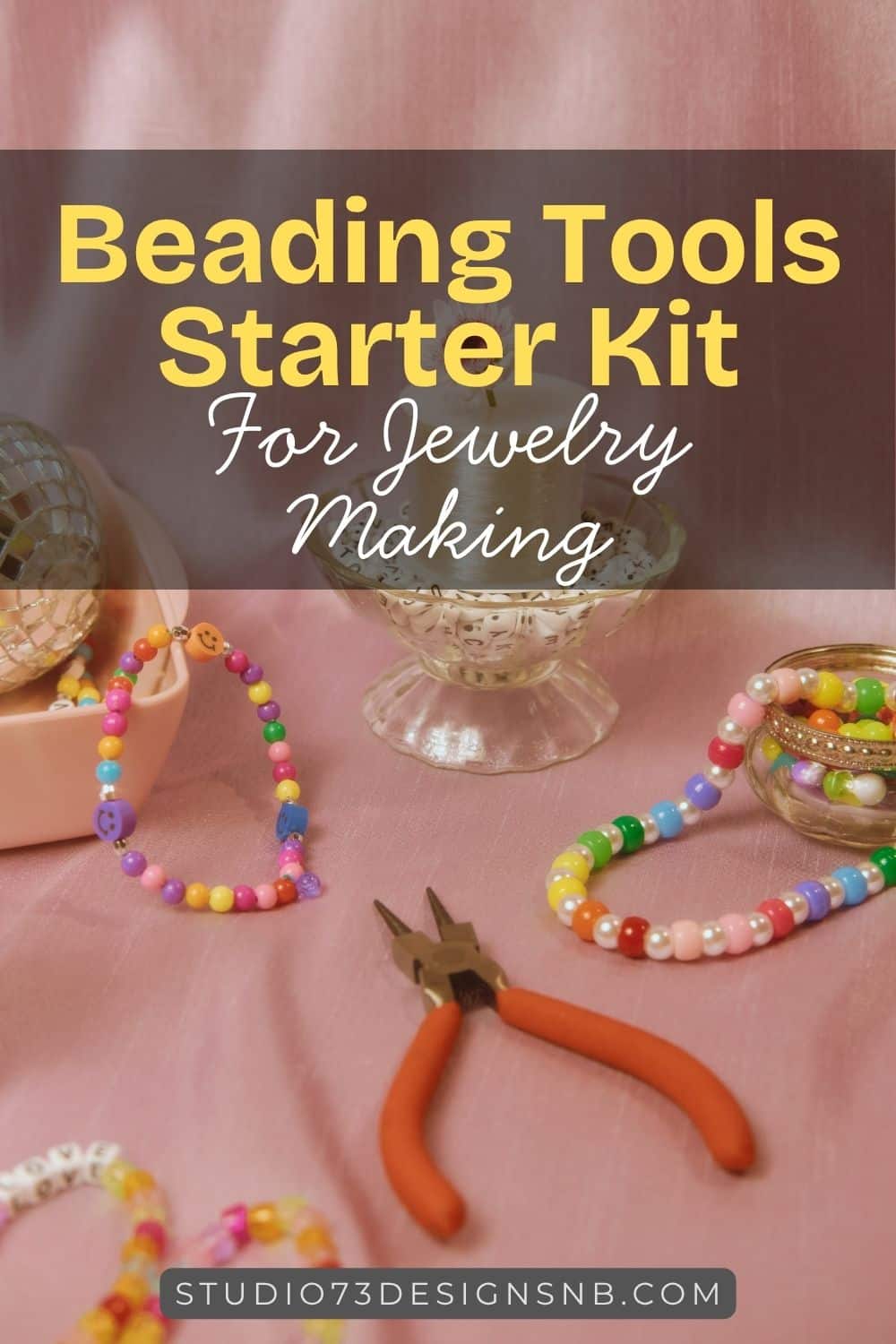 Beading Tools Starter Kit For Jewelry Making