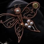 Wire-Wrapping Gleaming Filigree Butterfly Statement Pendant Tutorial 0