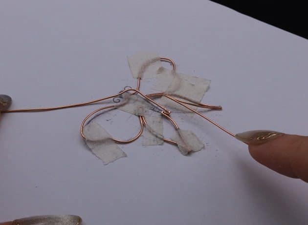 Wire-Wrapping Gleaming Filigree Butterfly Statement Pendant Tutorial 11