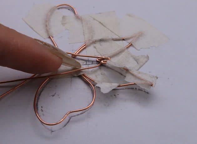 Wire-Wrapping Gleaming Filigree Butterfly Statement Pendant Tutorial 12