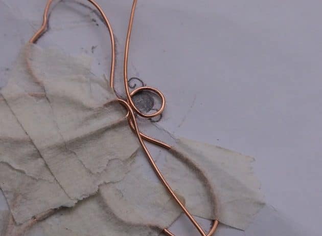 Wire-Wrapping Gleaming Filigree Butterfly Statement Pendant Tutorial 16