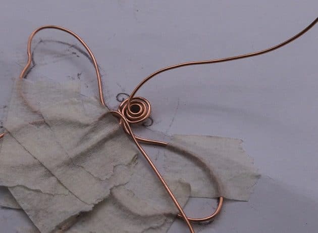 Wire-Wrapping Gleaming Filigree Butterfly Statement Pendant Tutorial 18