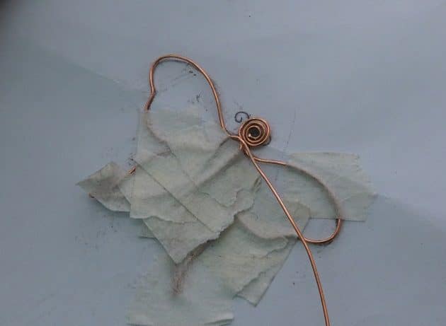 Wire-Wrapping Gleaming Filigree Butterfly Statement Pendant Tutorial 20