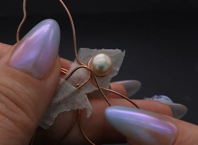 Wire-Wrapping Gleaming Filigree Butterfly Statement Pendant Tutorial 24