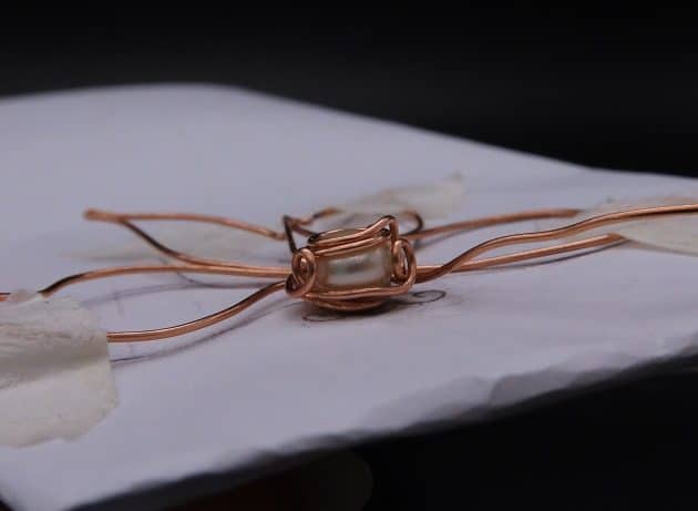 Wire-Wrapping Gleaming Filigree Butterfly Statement Pendant Tutorial 28