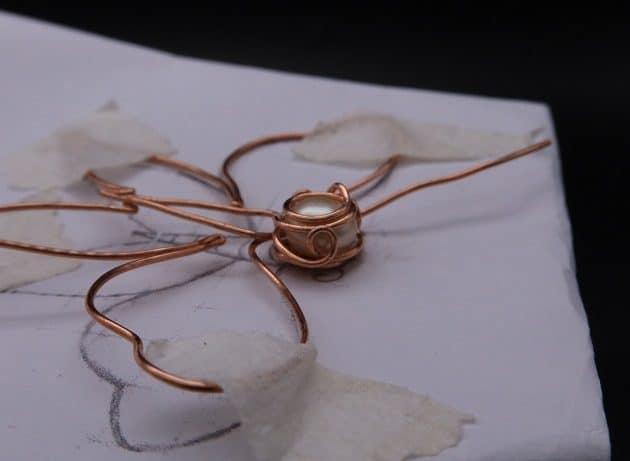Wire-Wrapping Gleaming Filigree Butterfly Statement Pendant Tutorial 29