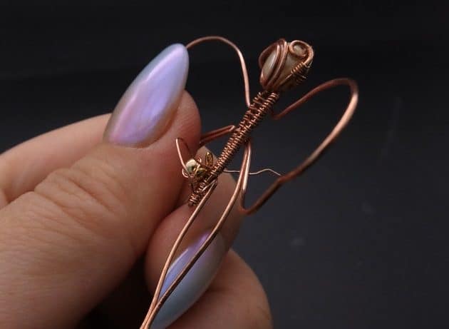 Wire-Wrapping Gleaming Filigree Butterfly Statement Pendant Tutorial 59