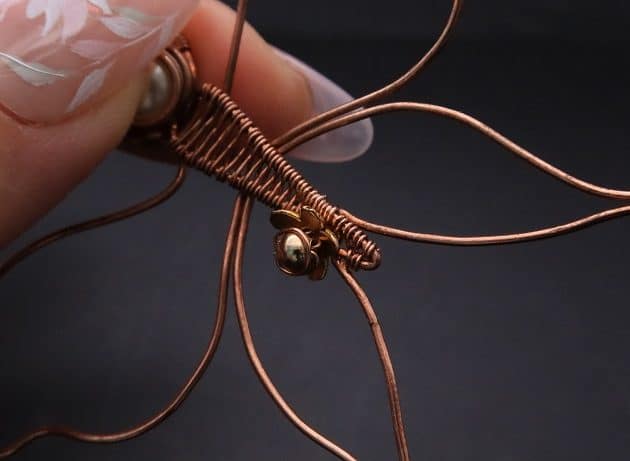 Wire-Wrapping Gleaming Filigree Butterfly Statement Pendant Tutorial 60