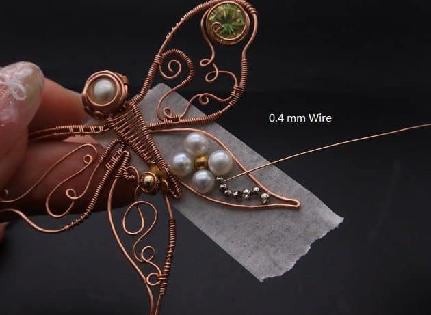 Wire-Wrapping Gleaming Filigree Butterfly Statement Pendant Tutorial 87
