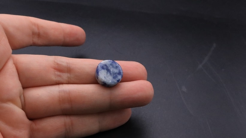 Wire-Wrapping Sodalite Copper Floral Key Pendant Tutorial 14