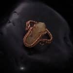 Wire-Wrapping Nostalgic Copper Woven Crystal Point Ring Tutorial 0