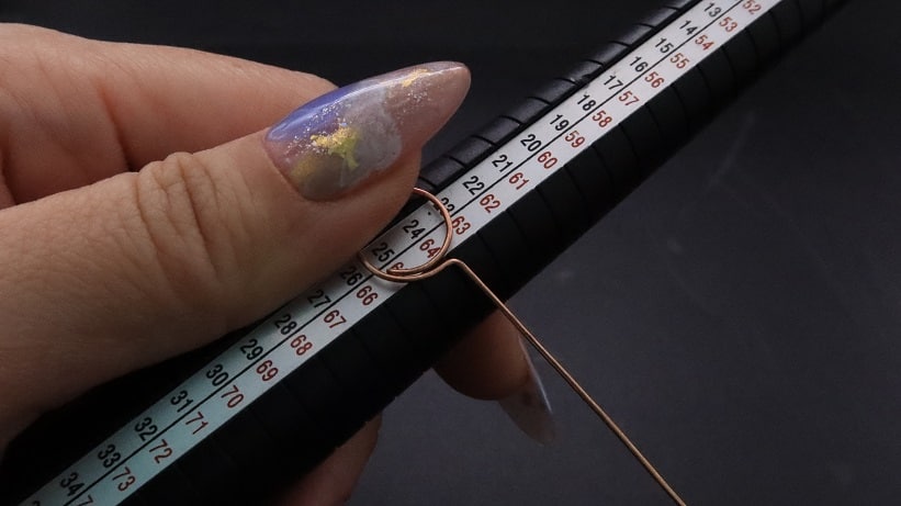 Wire-Wrapping Nostalgic Copper Woven Crystal Point Ring Tutorial 11