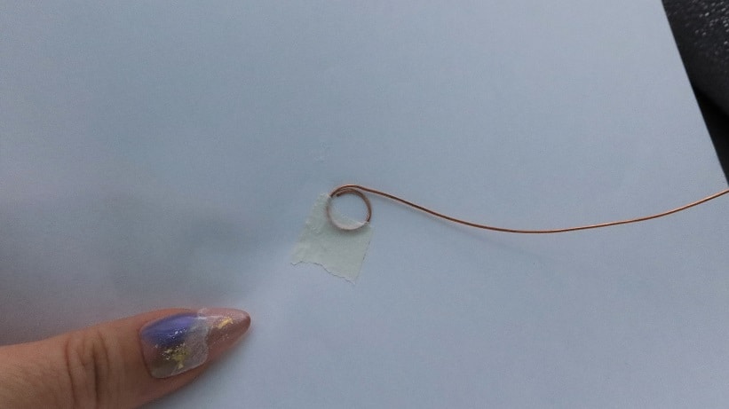Wire-Wrapping Nostalgic Copper Woven Crystal Point Ring Tutorial 6