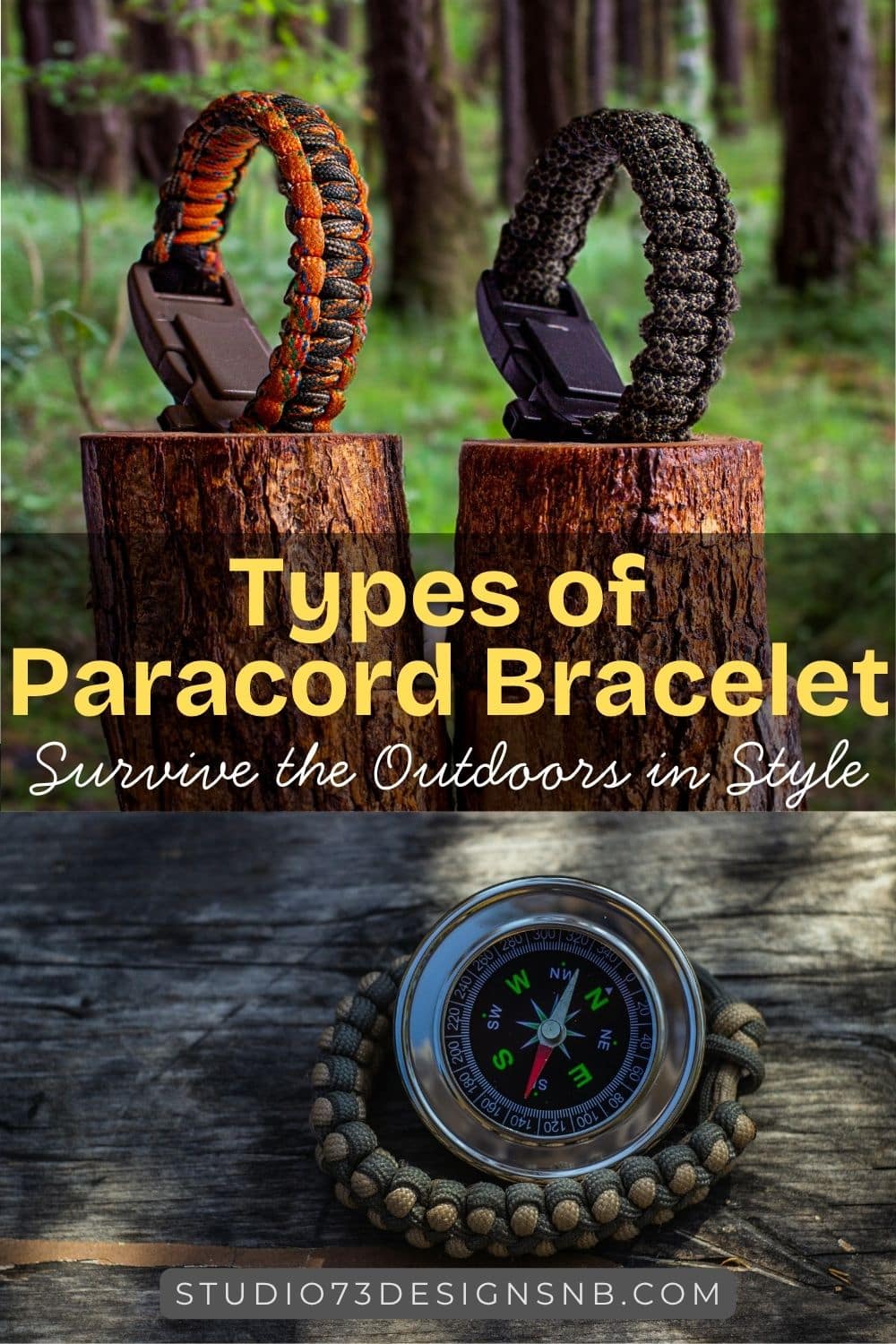 Types of Paracord Bracelets Survive the Outdoors in Style